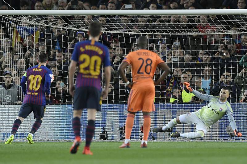 Fotos: Las mejores imágenes del Barcelona-Lyon