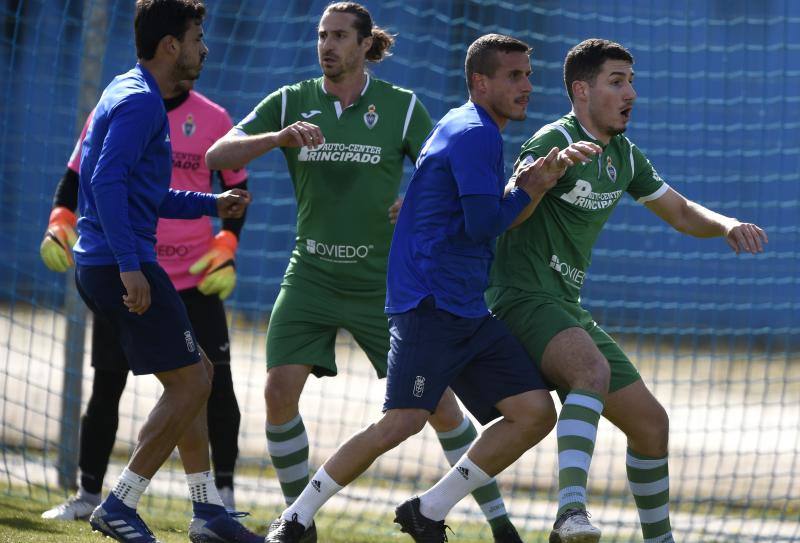 Un doblete de Joselu lidera la remontada en un ensayo en el que Anquela ajustó el duo Folch y Javi Muñoz, que dejaron su huella en el 5-1 final