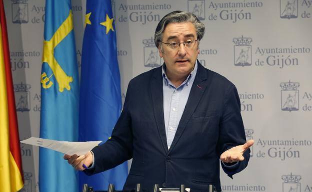 Pablo González, portavoz del PP en el Ayuntamiento de Gijón