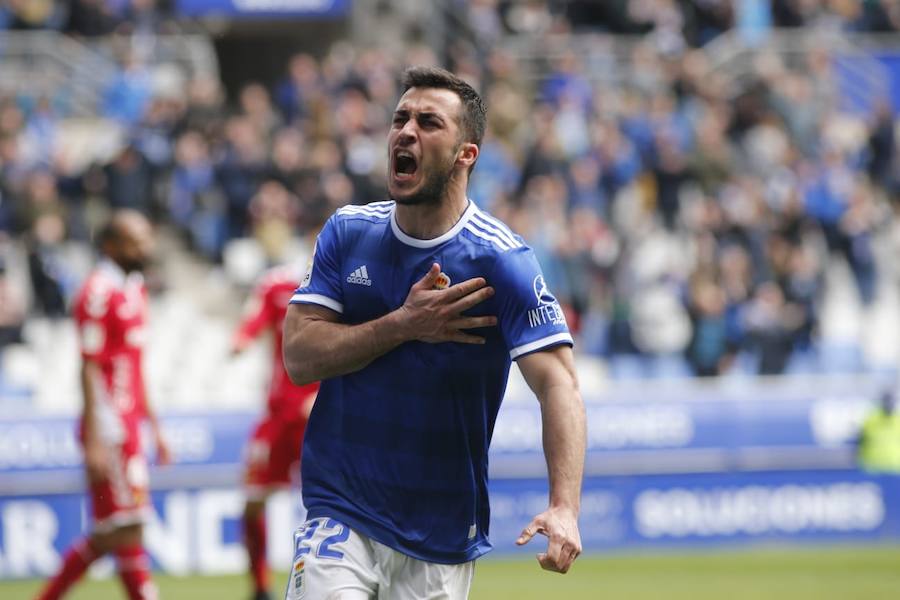 El conjunto azul suma tres importantes puntos en casa tras la derrota la pasada jornada ante el Mallorca