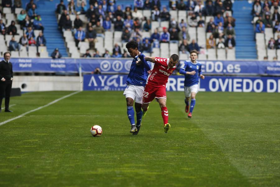 El conjunto azul suma tres importantes puntos en casa tras la derrota la pasada jornada ante el Mallorca