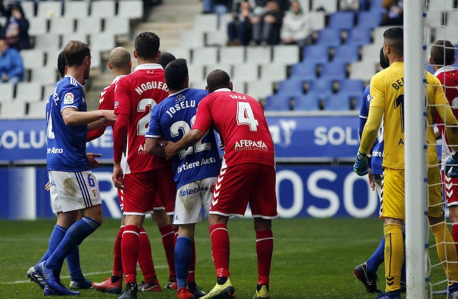 El conjunto azul suma tres importantes puntos en casa tras la derrota la pasada jornada ante el Mallorca