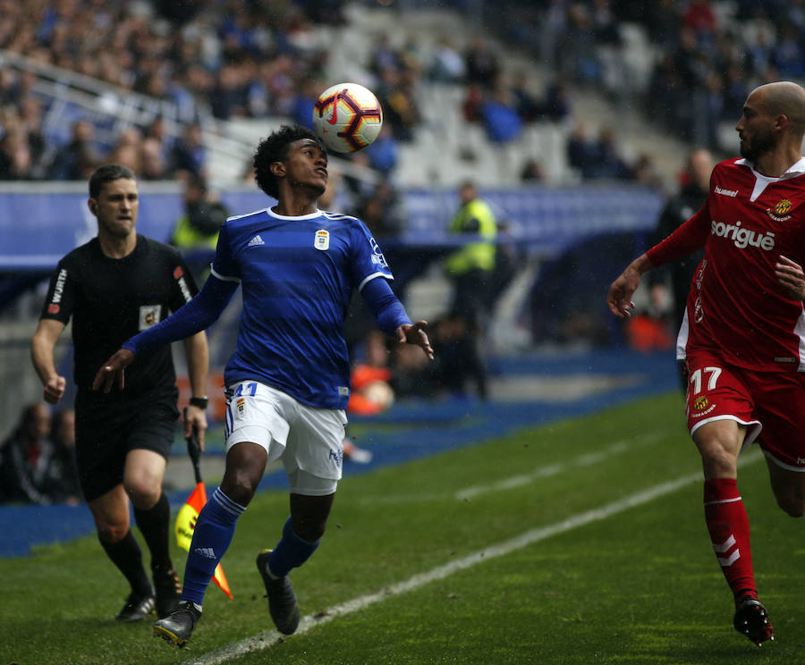 El conjunto azul suma tres importantes puntos en casa tras la derrota la pasada jornada ante el Mallorca