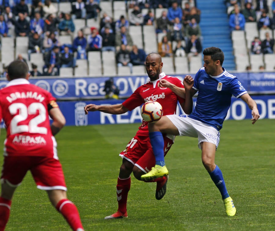 El conjunto azul suma tres importantes puntos en casa tras la derrota la pasada jornada ante el Mallorca