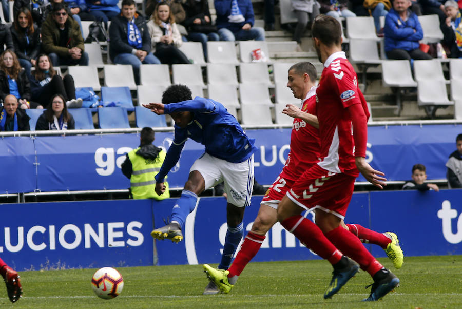 El conjunto azul suma tres importantes puntos en casa tras la derrota la pasada jornada ante el Mallorca