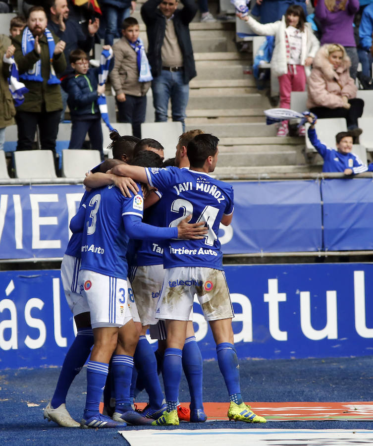 El conjunto azul suma tres importantes puntos en casa tras la derrota la pasada jornada ante el Mallorca