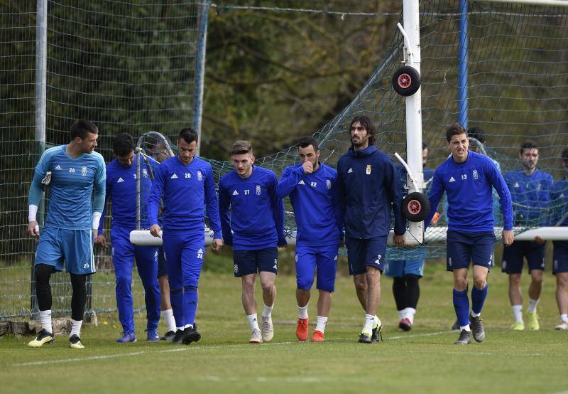 Fotos: Entrenamiento del Real Oviedo (18/03/2019)