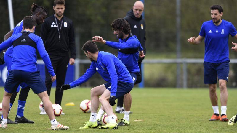 Fotos: Entrenamiento del Real Oviedo (18/03/2019)