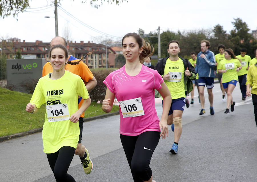Jorge Pérez y Marta Díez se impusieron en una carrera en la que participaron 200 corredores .