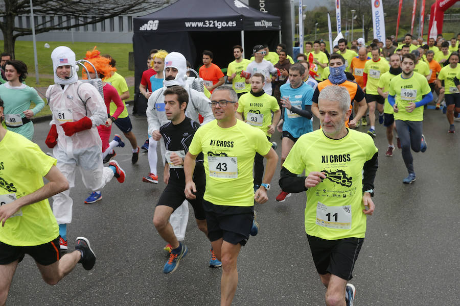 Jorge Pérez y Marta Díez se impusieron en una carrera en la que participaron 200 corredores .