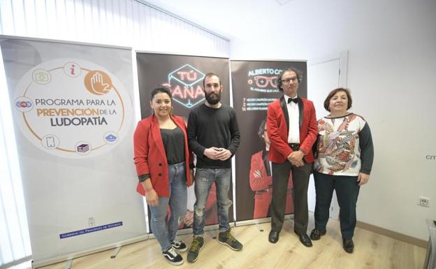 Presentación del programa de prevención de la ludopatía.