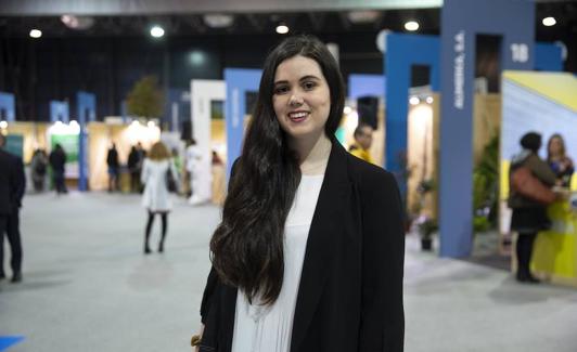 Carla Álvarez, estudiante de Ingeniería de Telecomunicaciones