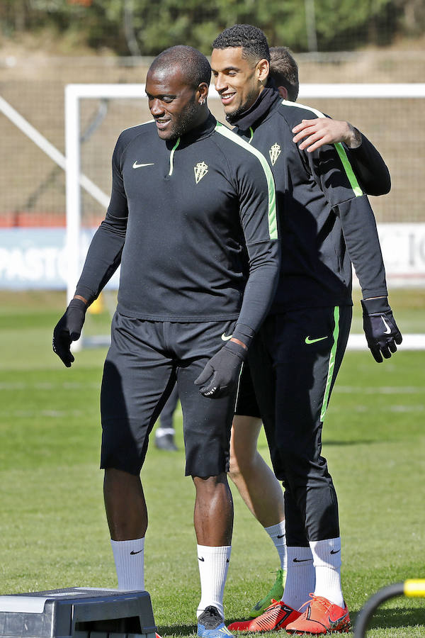 Fotos: Entrenamiento del Sporting (20/03/2019)