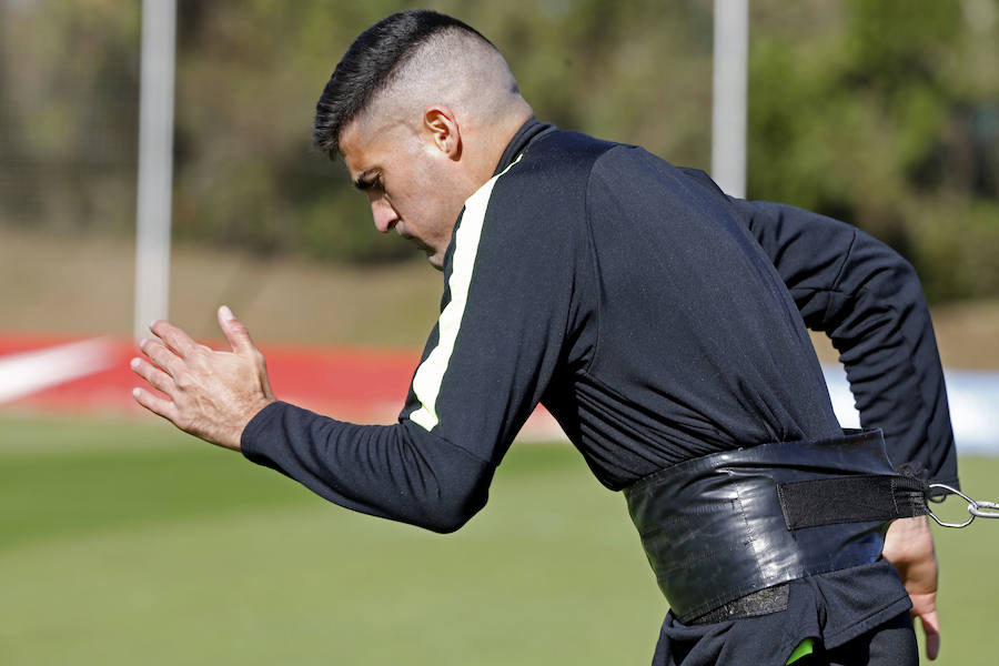 Fotos: Entrenamiento del Sporting (20/03/2019)