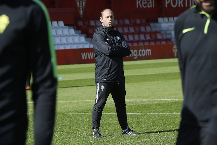 Fotos: Entrenamiento del Sporting (20/03/2019)