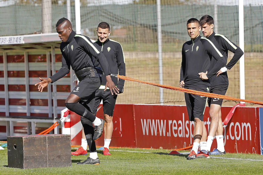 Fotos: Entrenamiento del Sporting (20/03/2019)