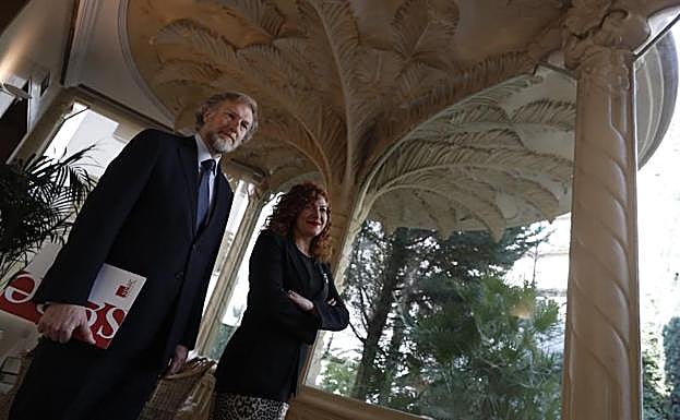 Miguel Ángel Recio y Pilar Jurado.