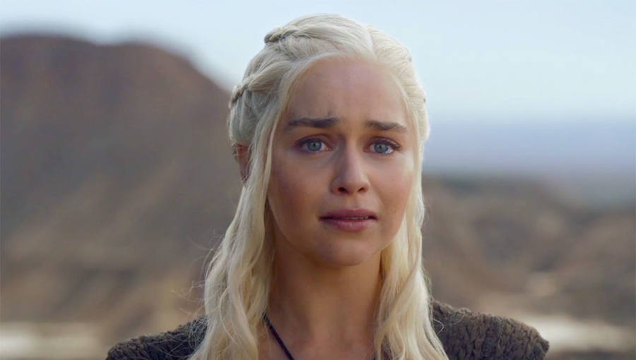 Emilia Clarke en 'Juego de Tronos' 