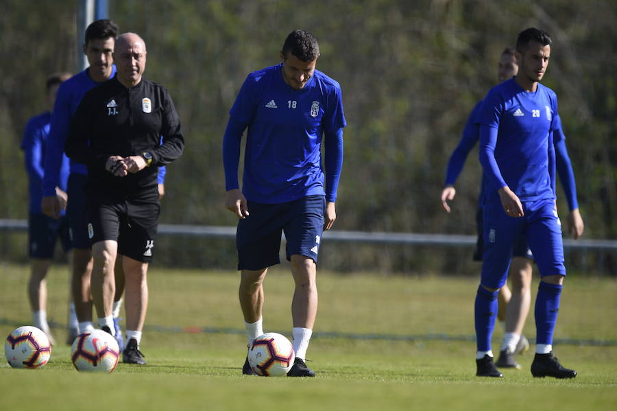 Fotos: Entrenamiento del Real Oviedo (22/03/2019)