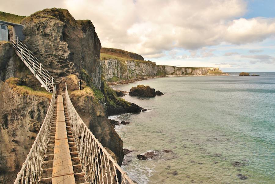 Puente colgante de Carrick-a-rede (Reino Unido)