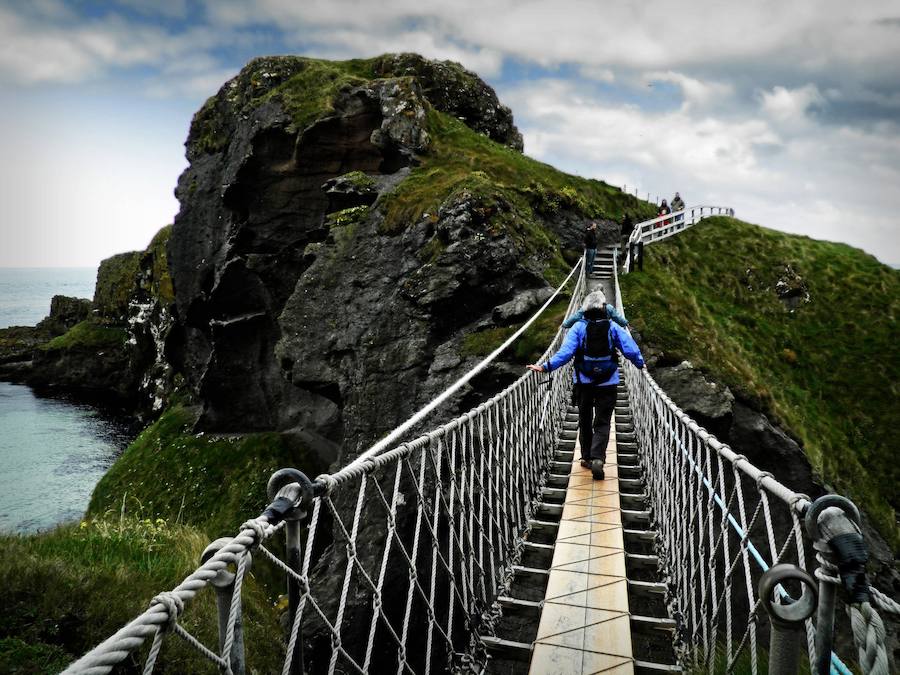 Puente colgante de Carrick-a-rede (Reino Unido)