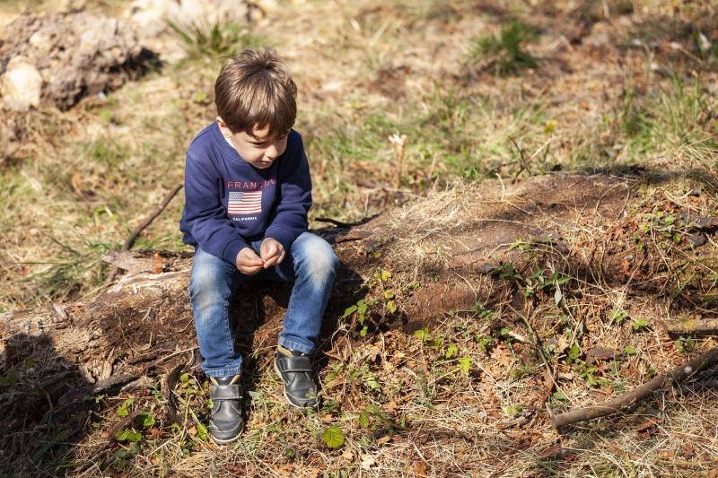 Multitud de niños y padres plantaron árboles en el bosque La Viesca la Olla durante una divertida mañana en conexión con la naturaleza.