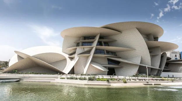 El Museo Nacional de Qatar es obra de Jean Nouvel. :: E. P. 
