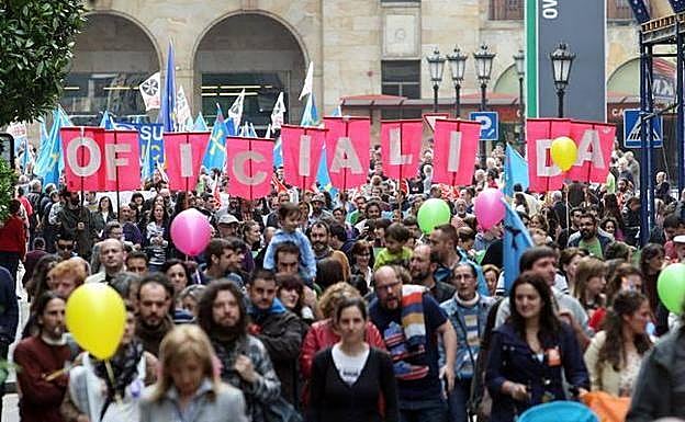 La Xunta pola Defensa de la Llingua espera una respuesta masiva en su manifestación por la oficialidad