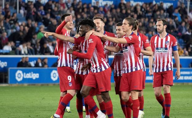 Thomas Partey, autor del mejor gol de la jornada 29. 