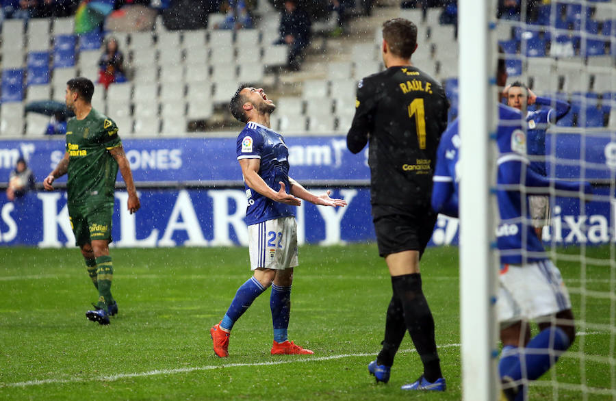 Estos son los momentos que ha dejado en encuentro entre el conjunto azul y Las Palmas ante el Carlos Tartiere.