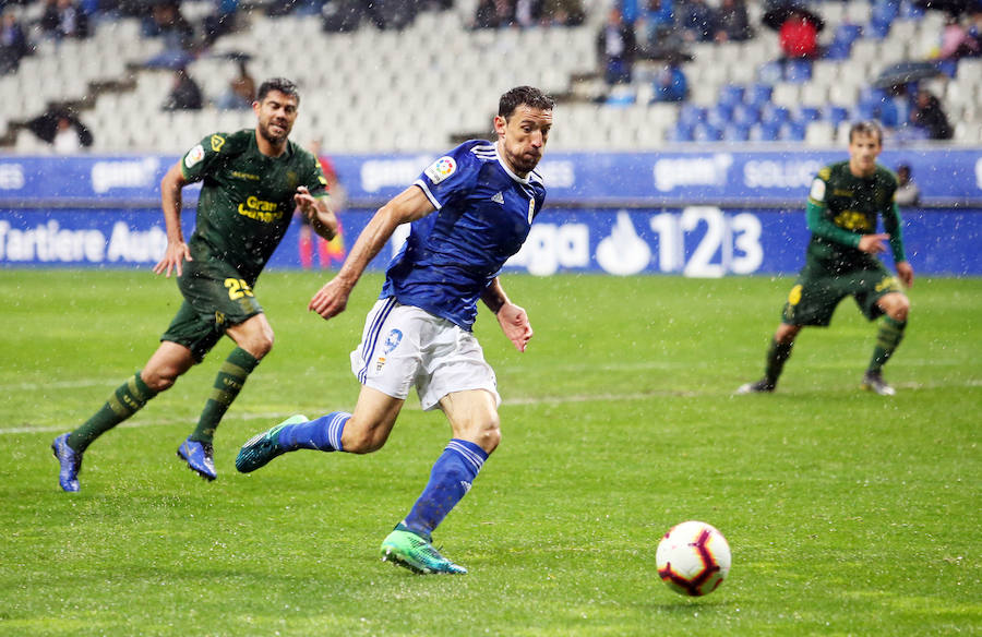 Estos son los momentos que ha dejado en encuentro entre el conjunto azul y Las Palmas ante el Carlos Tartiere.