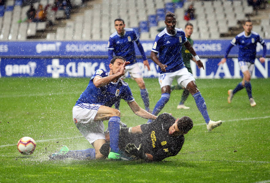 Estos son los momentos que ha dejado en encuentro entre el conjunto azul y Las Palmas ante el Carlos Tartiere.