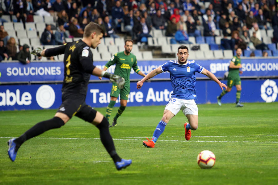 Estos son los momentos que ha dejado en encuentro entre el conjunto azul y Las Palmas ante el Carlos Tartiere.