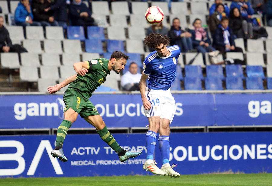 Estos son los momentos que ha dejado en encuentro entre el conjunto azul y Las Palmas ante el Carlos Tartiere.