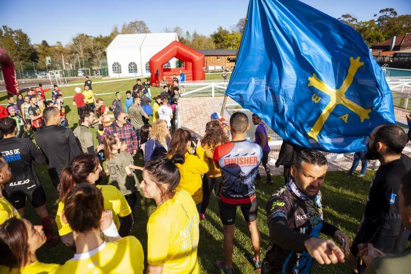 Multitud de deportistas se dieron cita en la 'Culomoyao Race'.