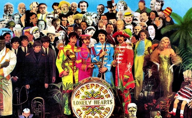 Portada Sgt. Pepper's Lonely Hearts Club Band de The Beatles