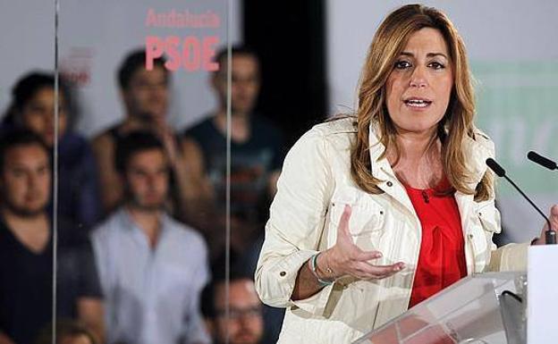 Susana Díaz, expresidenta de la Junta de Andalucía.