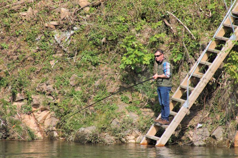 No hubo suerte en el río del Oriente asturiano.