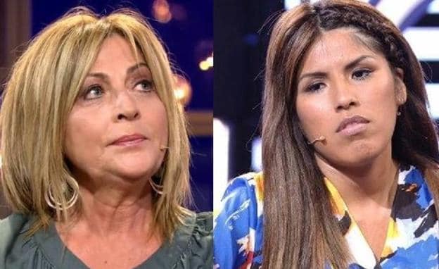 Paz Guerra fue denunciada por la hija de la tonadillera por haber hablado de ella en televisión.