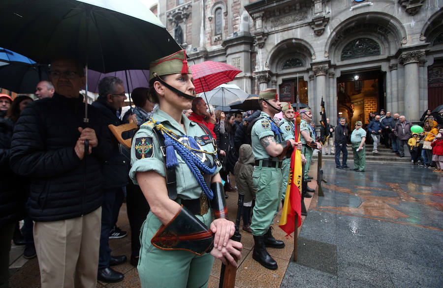 La basílica de San Juan acogió la ceremonia del indulto que tenía previsto celebrarse a las puertas del Tribunal Superior de Justicia. 