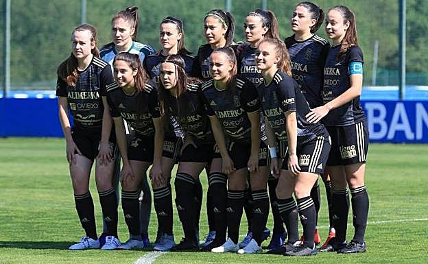 Alineación inicial del Real Oviedo femenino