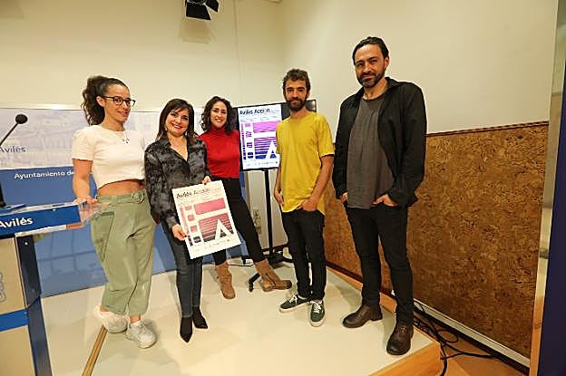 Presentación del programa del Avilés Acción Film Festival. 