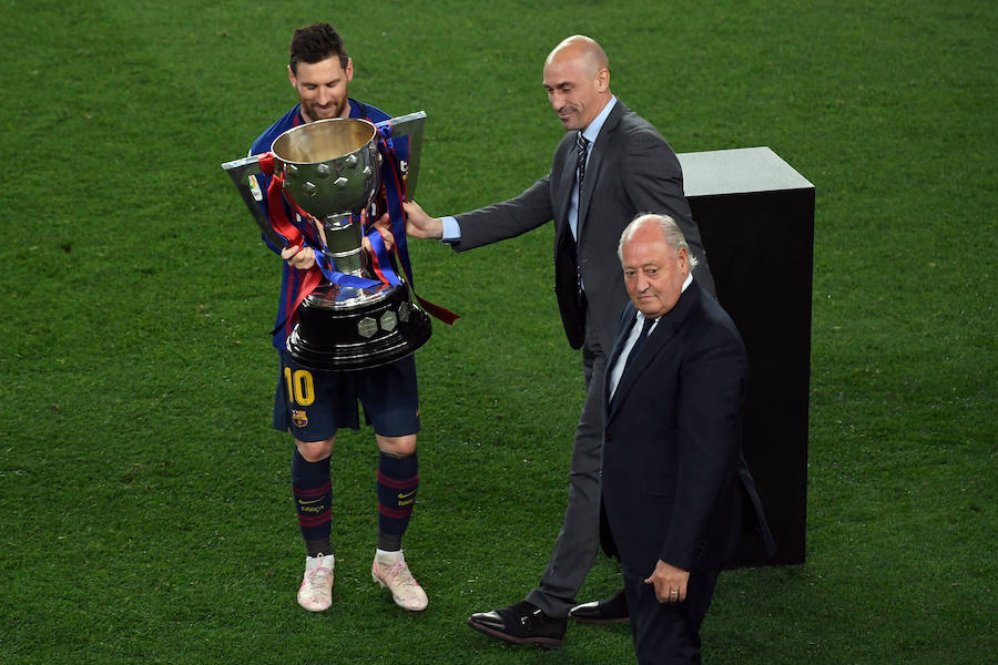 El Barcelona ha celebrado la 26ª Liga de la historia del club