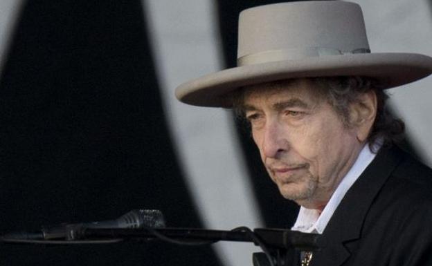 Bob Dylan, durante un concierto en 2012. 