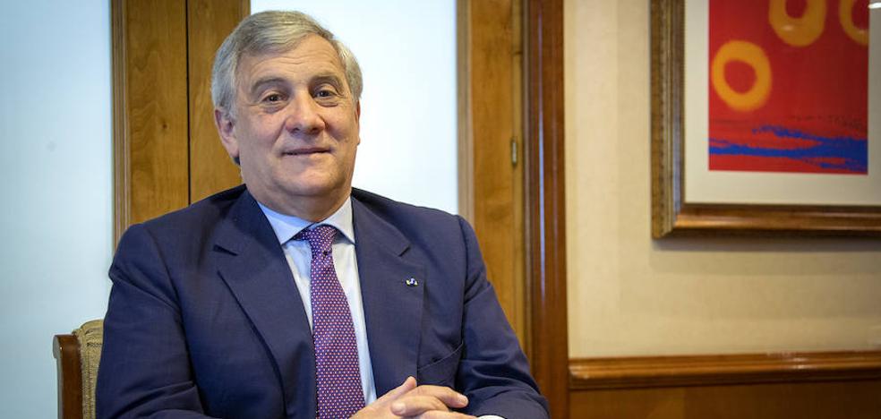 El presidente de la Eurocámara, Antonio Tajani.