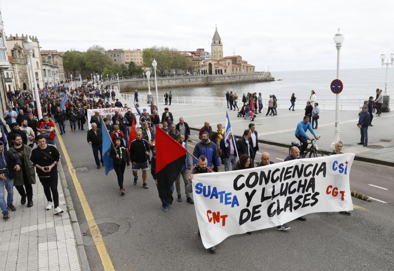 Los sindicatos CSI, CGT, SUATEA y la Confederación Nacional del Trabajo convoca la concentración del 1 de mayo bajo el lema 'Conciencia y lucha de clases'.