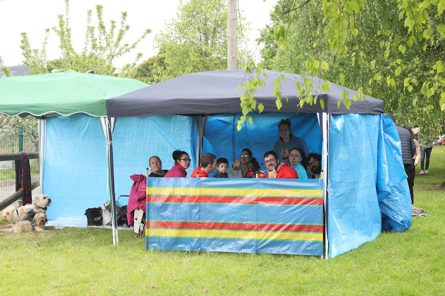 Miles de personas han disfrutado, un año más, de la jira en el embalse de Trasona (Corvera), una fiesta declarada de Interés Turístico. Empanada, tortilla, barbacoas y sidra son los ingredientes principales de una de las celebraciones más consolidadas de Asturias.