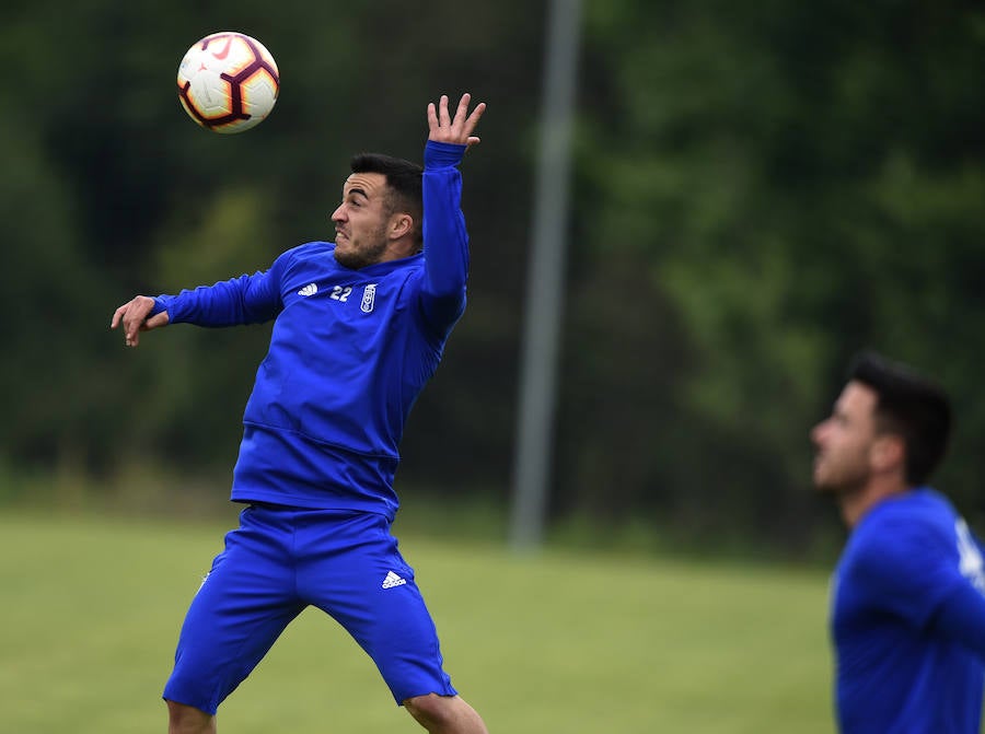 Los azules preparan su próximo encuentro ante el Granada