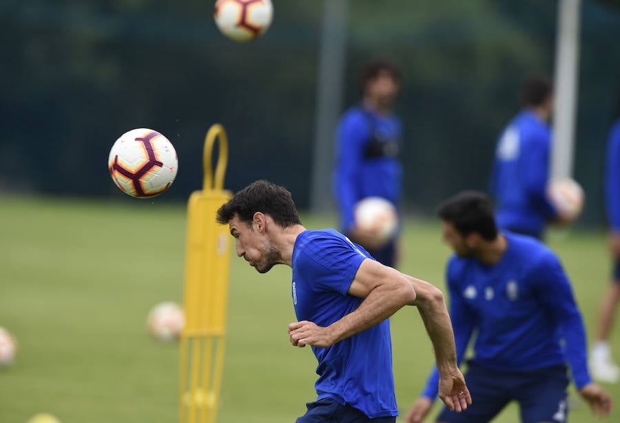 Los azules preparan su próximo encuentro ante el Granada