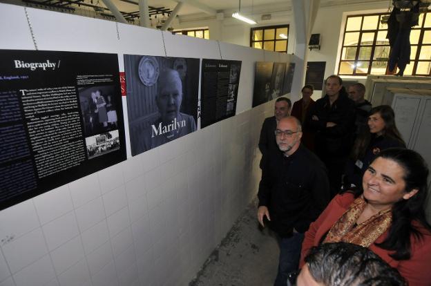 Inauguración de la muestra en el Ecomuseo de Samuño. 